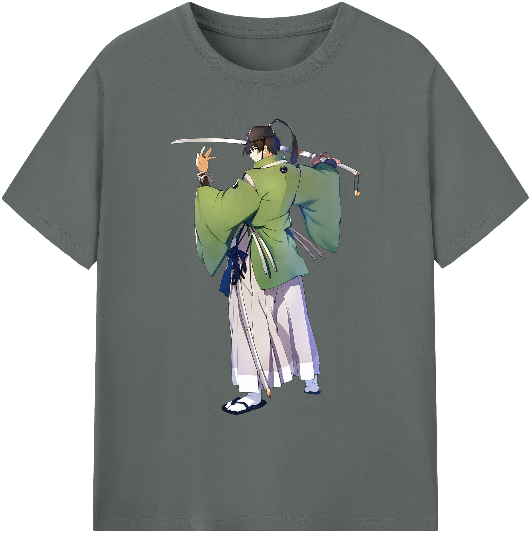 （画像用） 刀剣乱舞 Touken Ranbu 綿100％ メンズ半袖Tシャツ｜肌触りやわらか＆通気性